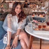 ราคา ZARA เสื้อชีฟองลายนูน (29088754890)