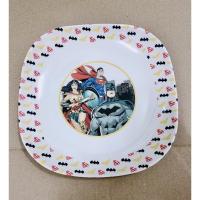 ราคา จานเหลี่ยม 9 นิ้ว จานแบทแมน Batman (11182969615)