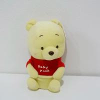 ราคา Winnie the Pooh | ตุ๊กตาหมีพูห์ Baby Pooh ขนาด 6 นิ้ว ป้ายห้อยของแท้ Japan (26620747853)