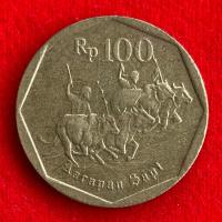 ราคา เหรียญอินโดนีเซีย​​ Indonesia 100 rupiah ปี 1994 เหรียญต่างประเทศ (27531414590)