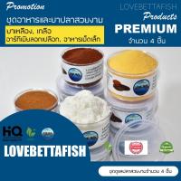 ราคา ชุดอาหารปลาสวยงามยารักษาโรค LOVEBETTAFISH สุดคุ้ม 4 ชิ้น (8312751335)