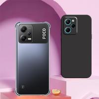 ราคา เคสกันกระแทก Xiaomi Poco X5 / X5 Pro, Square Edge TPU, ซิลิโคนใส (26533386691)