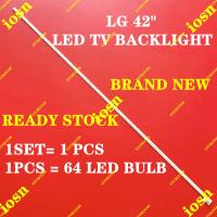 ราคา ใหม่ 1PCS 6pin 64LEDs 530 ซม.LED Backlight Strip สําหรับ LG Innotek 42 นิ้ว 7030PKG 64ea rev0.2 LG 42LS4600 Philips 42PFL5820 T420HW06 (49051664376)