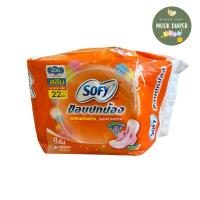 ราคา sofy ผ้าอนามัยโซฟี ขอบปกป้อง ผ้าอนามัยสำหรับกลางคืน 22cm (8ชิ้น) (24289594789)