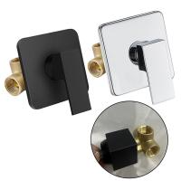 ราคา Wall Mounted Hot and Cold Water Mixing Valve for Contemporary Bathroom Solutions (56350341252)