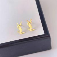 ราคา ต่างหู แบรนด์เนม YSL ติดหู ST✨ (10670590066)