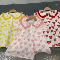 ราคา ชุดเดรสเด็กผู้หญิงพรีเมี่ยมน่ารักน่ารัก (27002393033)