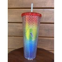 ราคา แก้วหนามสตาร์บัค Starbucks China rainbow studded 24 oz. (13975438160)