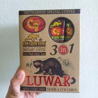 ราคา กาแฟ สำเร็จรูป 3in1 กาแฟขี้ชะมด Luwak G7 Instant coffee รสชาติกลมกล่อม หอม อร่อย จากเวียดนามแท้100% (4415611151)