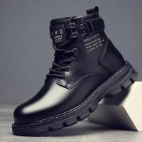 ราคา Intelscore ผู้ชายอังกฤษกันลื่นกันน้ําผู้ชายมาร์ตินรองเท้าบูทแฟชั่นรองเท้าบูท (22022642648)