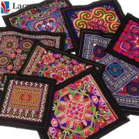 ราคา เสื้อผ้าแพทช์ปักลายดอกไม้สไตล์ชาติพันธุ์ Miao สำหรับตกแต่งเสื้อผ้า (41076091808)