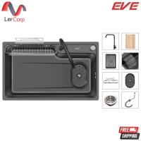 ราคา (Eve) ซิงค์ล้างจานสแตนเลส 1หลุม NAVI 750/480 พร้อมอุปกรณ์อเนกประสงค์ (40422751232)