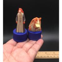 ราคา ฝาเป๊ปซี่ ฟิกเกอร์ สตาร์วอร์ Lot of 2 Star Wars Pepsi Head Bottle Caps Collection JAR JAR BINKS & JAR JAR BLINK (HE (23771208162)