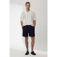 ราคา H&M(เอชแอนด์เอ็ม) กางเกงขาสั้นแบบหลวม (Loose Fit Waffled Shorts) ผู้ชาย 1221939_1 (28726619871)