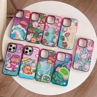 ราคา Line FRIENDS minini CT Anti-impact Cotton Candy ใหม่อะคริลิคฝาครอบแม่เหล็กสําหรับ iphone12 13 14 15 16plus promax เคสป้องกัน (26053356594)