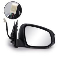 ราคา กระจกมองข้าง รุ่นไฟฟ้า+ไฟเลี้ยวมุม LED ข้างขวา 1ชิ้น 7สาย ฝาสีโครเมี่ยม สำหรับ Toyota Revo Rocco Fortuner ปี 2015-2019 (3323693690)