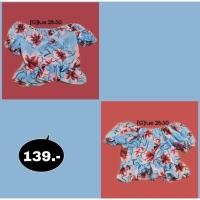ราคา พร้อมส่ง>> เสื้อแขนตุ๊กตา ลายดอก (4130618817)
