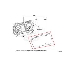 ราคา Toyota Revo Fortuner 2015-2023 กระจกเรือนไมล์ พลาสติกเรือนไมล์ พลาสติกครอบเรือนไมล์ เลนซ์ใสปิดหน้าเรือนไมล์ แท้เบิกศูนย์ (24422073829)