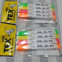 ราคา TEX Glitter Liter 4 Colors ปากกาไฮไลต์มีกลิตเตอร์ประกาย (8611337303)