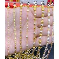 ราคา สร้อยคอ2กษัตริย์ สร้อยคออิตตาลีหุ้มทอง24k เกรดพรีเมี่ยมไม่ลอกดำ งานตรงปก ไม่แพ้คัน❤❤ (6826537029)