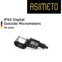 ราคา Asimeto ดิจิตอลไมโครมิเตอร์ IP54 Digital Micrometer 0-25 มม, 25-50 มม, 50-75 มม, 75-100 มม, 100-125 มม, 125-150 มม (28322384342)