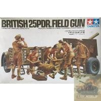 ราคา Tamiya 1/35 British 25PDR. Field Gun No.MM146 โมเดลปืนใหญ่อังกฤษ โมเดลปืนใหญ่วิสัยไกลอังกฤษ ปืนใหญ่ต่อต้านรถถัง (21087120097)