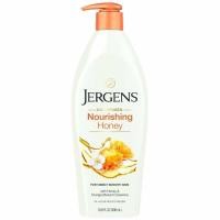 ราคา โลชั่น Jergens body lotion บำรุงผิวล้ำลึก ปริมาณ 496 มล. jergen เจอร์เก้นส์ เจอเกน กลิ่น Nourishing Honey (14247035440)