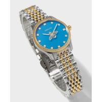 ราคา Gucci G-Timeless Quartz SS Blue & Gold Stainless Steel (41013837943)