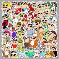 ราคา 50 แผ่น Crayon Shin-Chan Dress-Up สติกเกอร์การ์ตูนน่ารักการ์ตูนญี่ปุ่นตกแต่งถ้วยน้ําเคสโทรศัพท์สติกเกอร์แท็บเล็ต/Xiaoyu 12.3 (44026948907)