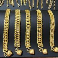 ราคา สร้อยข้อมือเลทห้อยตุ้งติ้งหัวใจ น้ำหนัก5บาท ทองชุบ ทองหุ้ม ทองปลอม มีสินค้าพร้อมส่ง ส่งจากไทย (25521594589)
