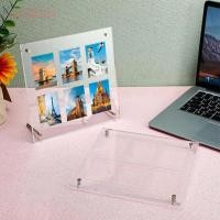 ราคา กรอบอะคริลิคใสสําหรับ FUJIFILM Mini และ Instax Square รูปภาพพร้อมกระดานเค้าโครง (41263951306)