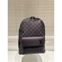 ราคา LOUIS VUITTON/LOUIS VUITTON Full Body logo Full Leather Backpack Men Backpack Computer Bag (47600270407)