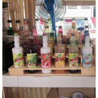 ราคา ชั้นใส่ขวดน้ำแก้วผลไม้โชว์ได้ลมพัดไม่ล้ม (4756615043)