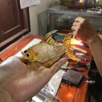 ราคา ปลาตะเพียนแก้ว มงคล ของขวัญ สะสม ดีทางโชคลาภ (2518495276)