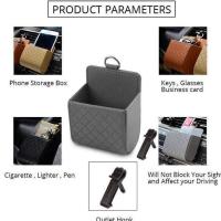 ราคา แรงม้า DF248>> กระเป๋าใส่แผงหน้าปัดรถยนต์สําหรับโทรศัพท์มือถือ แว่นตา เงิน และแว่นตา (57651307372)