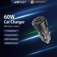 ราคา ACEFAST PWRUP B12 ที่ชาร์จแบตในรถ PD MOBIL USB-C USB-A SUPER FAST CHARGING SAMSUNG XIAOMI IPHONE TAB แท็บเล็ต IPAD (40776801139)