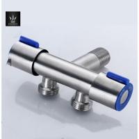 ราคา วาวล์น้ำ 2 ทาง/ก๊อกน้ำสองทาง ใช้งานมัลติฟังก์ชั่นในห้องน้ำ วาล์วเปิด-ปิดน้ำสแตนเลส SUS304 แท้ (8679964839)