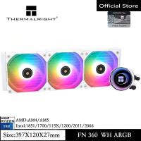 ราคา Thermalright Frozen Notte 360 สีขาว ARGB CPU Water Cooling หม้อน้ํากระจกภาพ CPU Liquid Cooler สําหรับ AMD/AM4/AM5 Intel LGA1150/1151/1200/2011 (26100833542)