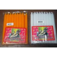 ราคา เทียนหอม ตราเต่ามังกร 9 หุน ยาว สีเหลือง/สีขาว (5643458687)