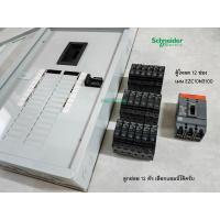 ราคา Schneider ตู้ 18 ช่อง QO3-100EZ18G/SN พร้อมเมนเบรกเกอร์ 3P 100A ลูกย่อยครบชุด (23214895601)