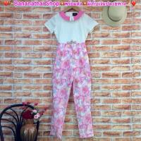 ราคา จั๊มยาวPlayboy จั๊มสูทขายาวงานแบ้วน่ารัก จั๊มงานป้ายLOVE IS จั๊มยาวคอปกสวยๆไซส์Sพร้อมส่ง มีปลายทาง (3059351919)