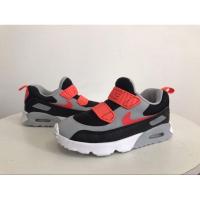 ราคา Nike รองเท้าผ้าใบ แบบสวม สีเทาดำส้มพื้นขาว Sz.15 cm. รองเท้าเด็ก มือสอง (24477672654)
