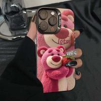 ราคา เคสโทรศัพท์ดีไซน์หมีสตอเบอรี่น่ารักกันกระแทกใช้ได้กับ ไอโฟน รุ่นยอดนิยม 12, 11, 15, 13, 14, 16, 12โปรแม็กซ์, 15โปรแม็กซ์, 16บวก, 14บวก, 15มือโปร, 12มือโปร ไอโอ3โอ (46250844332)