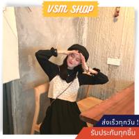 ราคา เสื้อสายเดี่ยวถักไหมพรม (CL-021) เสื้อครอปลูกไม้สไตล์เกาหลีสำหรับผู้หญิง (22676866949)