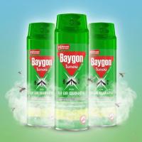 ราคา ไบกอน สเปรย์กำจัดแมลง กลิ่นกรีนที 250 มล. x 3 BAYGON Multi Killer Spray Green Tea 250 ml x 3 (42353194964)