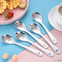ราคา 【COD】ชุดช้อนส้อมสแตนเลสลายการ์ตูน 1/2 ชิ้น ช้อนทานอาหารเด็ก ด้ามจับลายการ์ตูน ช้อนกินข้าวเด็กน่ารัก 【jimmy01】 (47351514187)