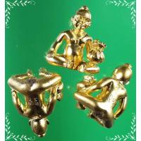 ราคา กุมารเจ้าสัวน้อย เนื้อสัมฤทธิ์ชุบทองอุดผงพรายกุมาร อาจารย์วีรเทพ ญาณครูประสิทธ์ ปี 2560 ขนาด 2.0*2.6 ซม (11686404271)