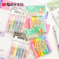 ราคา M&G ปากกาไฮไลท์ ปากกาเน้นข้อความ ขนาดเล็ก ชุด 6สี เซตไฮไลท์ ยการ์ตูนสัตว์ (13628102039)