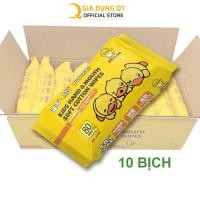 ราคา ผ้าเช็ดทําความสะอาดเปียก G-DUCK YELLOW DUCK กล่อง 10 แพ็ค (24429577932)
