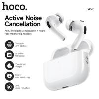 ราคา [การแปล AI + การตรวจสอบอัตราการเต้นของหัวใจ] HOCO 100% Original EW98 TWS Bluetooth 6.0 หูฟัง ANC ตัดเสียงรบกวนไร้สายหูฟังกีฬาพร้อมไมโครโฟนสําหรับหูฟัง Xiaomi ชุดหูฟัง (56652137870)